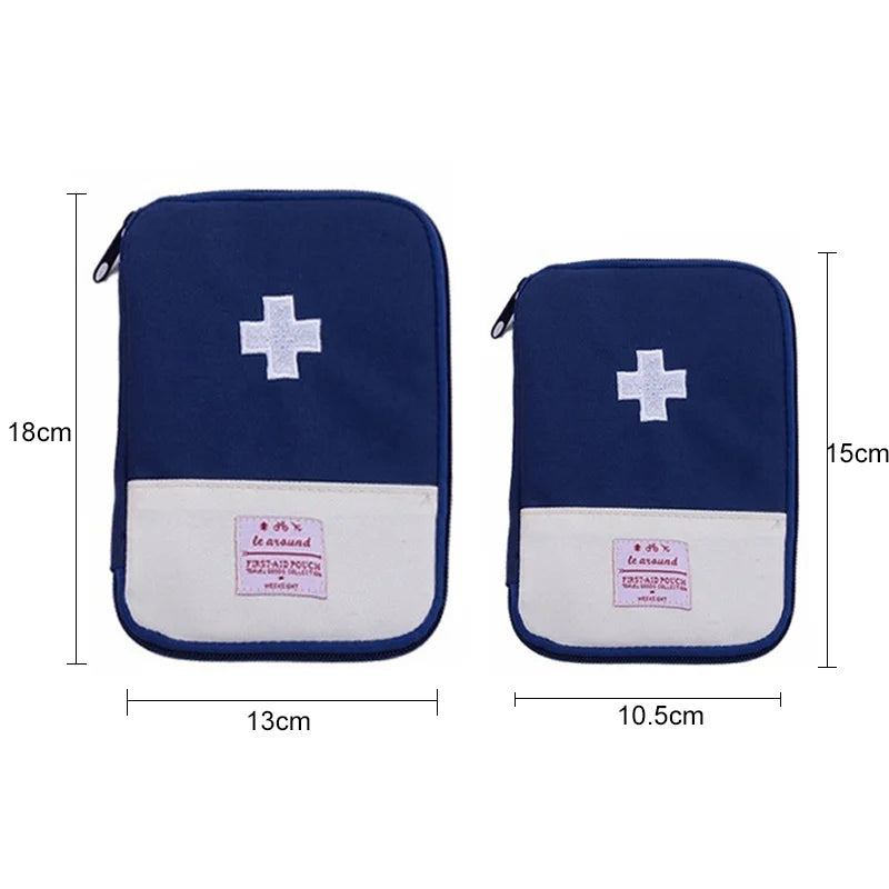 Portable First Aid Kit For Home Outdoor Travel Camping Emergency Medical Bag Small Carrying Medical Treatment Packs