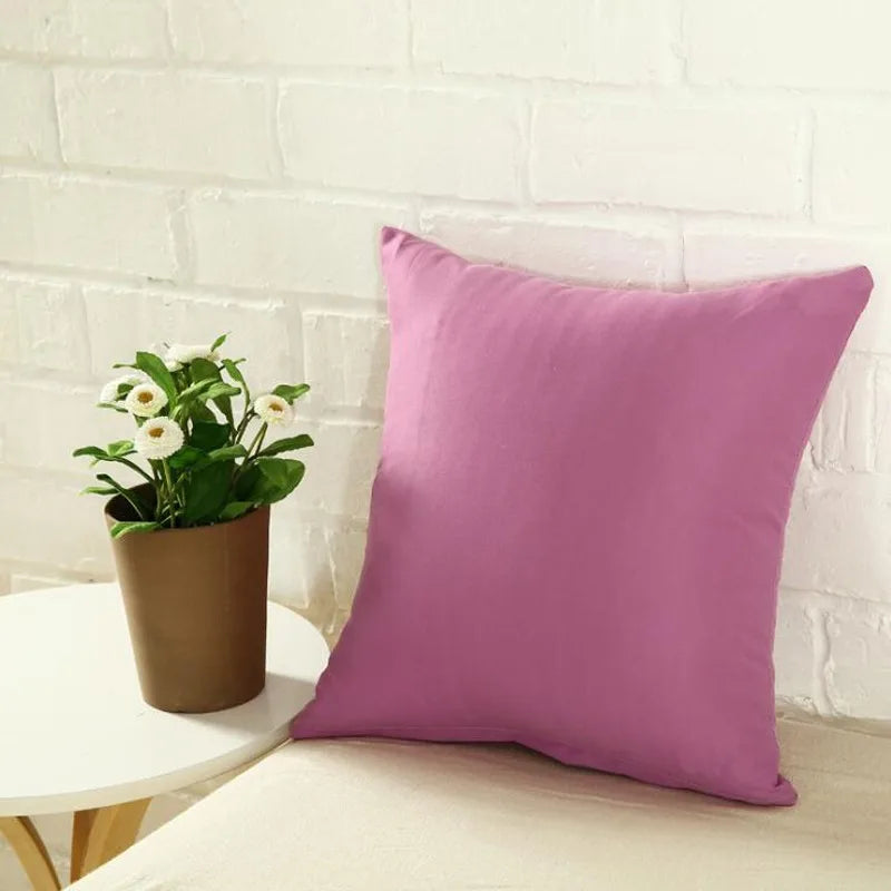 Cushion Cover Plush Velvet Fur Fluffy Sofa Soft Cushion Cover Throw Pillow Case Nordic Home Decoration Pillow Cover 40*40cm