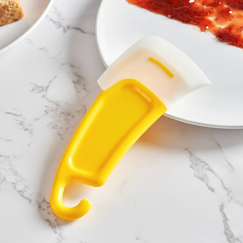 Silicone Soft Scraper Pan Cleaning Scraper Kitchen Dirty Fry Pan Dish Pot Cleaning Brush Washing Scraper Kitchen Cleaning Tools