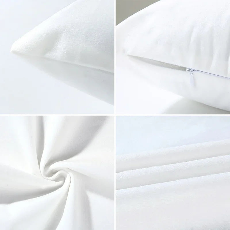 30x50cm Solid Color Polyester Pillowcase Decoration Bedroom   Cushion Home  Sofa  Cover