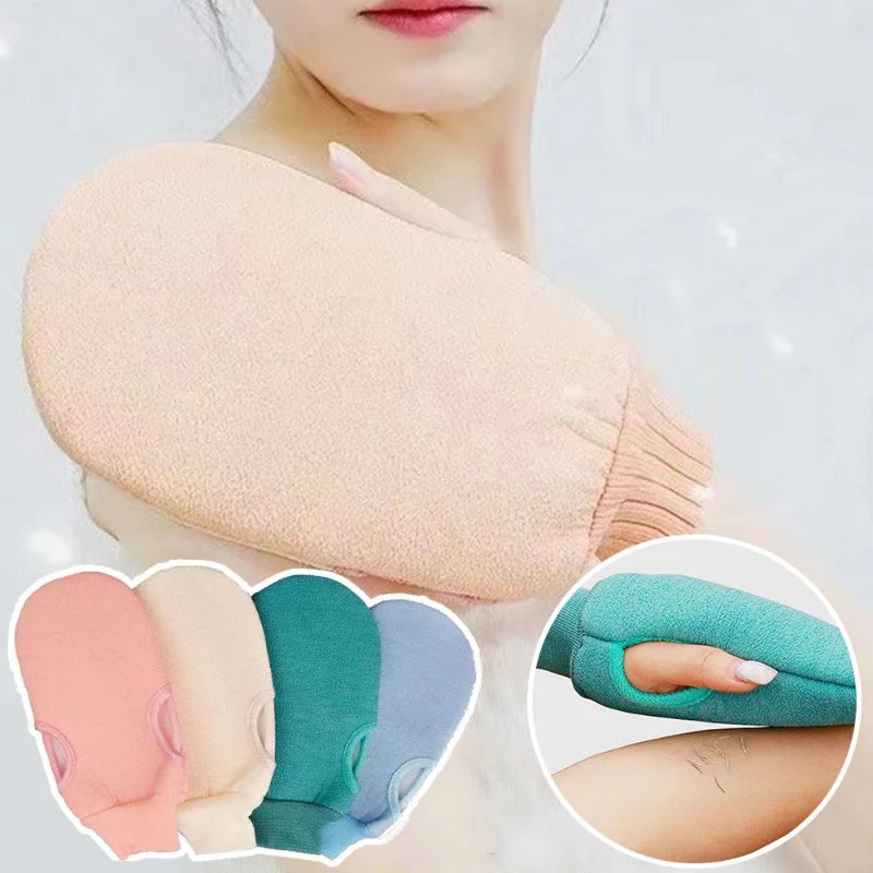 Bath For Peeling Exfoliating Body Cleaning Scrub Mitt Rub Dead Skin Gloves For Shower Body Brush Towel SPA Foam Body Massage