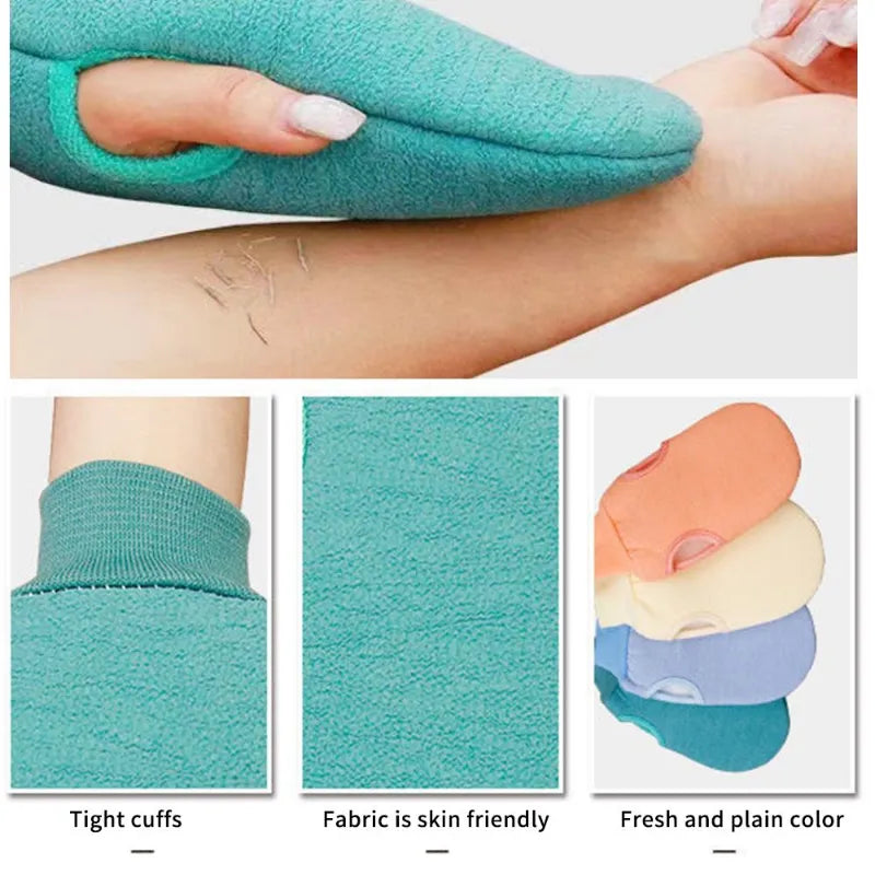 Bath For Peeling Exfoliating Body Cleaning Scrub Mitt Rub Dead Skin Gloves For Shower Body Brush Towel SPA Foam Body Massage