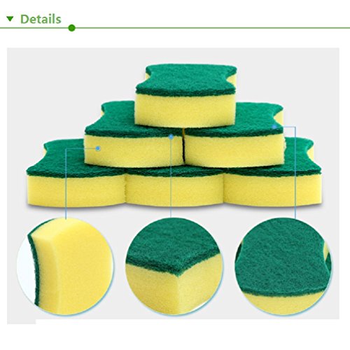 Kitchen Cleaning Sponge,Eco Non-scratch for Dish,Scrub Sponge(Pack of 24)