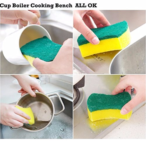 Kitchen Cleaning Sponge,Eco Non-scratch for Dish,Scrub Sponge(Pack of 24)